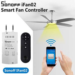 Sonoff iFan02 – Convert Non-Smart Ceiling Fan to WiFi Smart Ceiling Fan