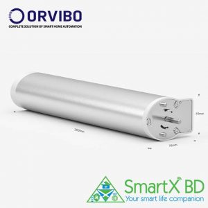 ORVIBO Smart Curtain Motor Kit (AC) – 2 Meter Rail Track, ZigBee Motor & ZigBee Hub