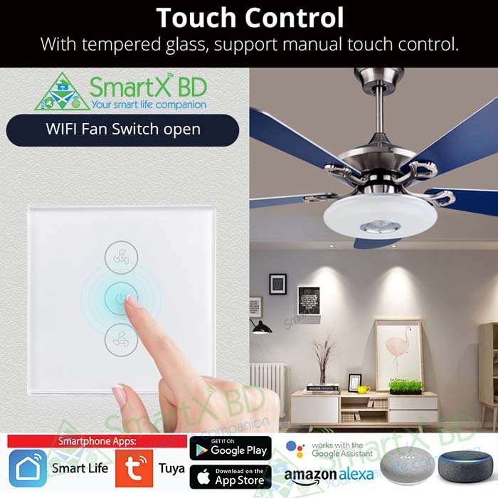 wifi ceiling fan switch