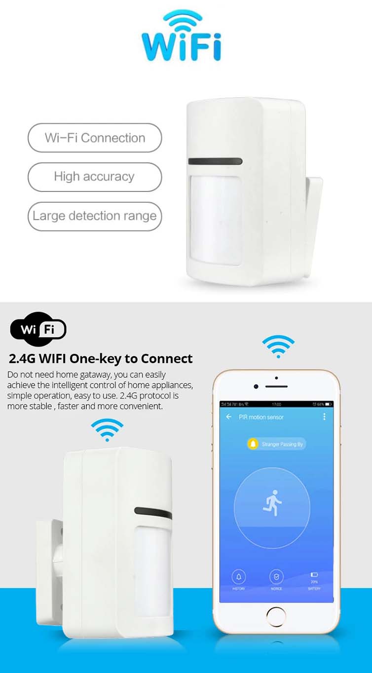SmartX WiFi PIR Motion Sensor