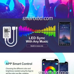 Tuya WiFi Smart RGB LED Strip Light Kit (5 Meters)