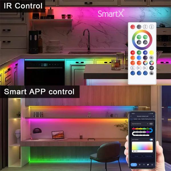 Tuya WiFi RGBIC LED Strip Light 10 Meter gallery image 2