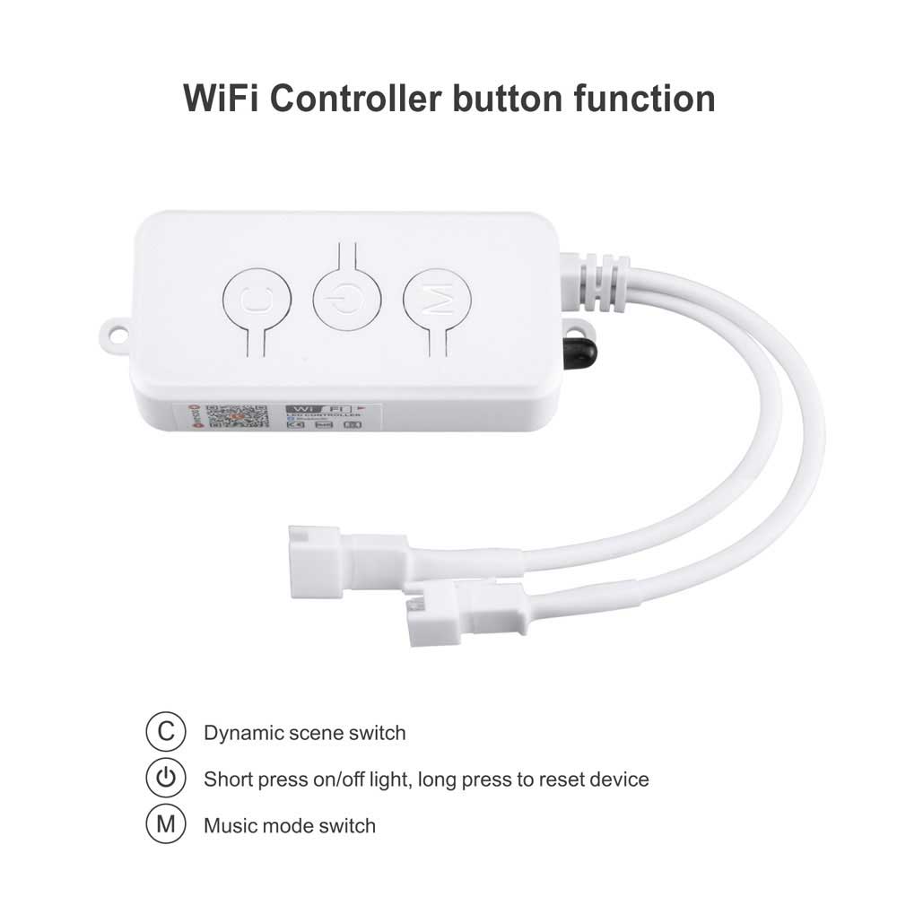 Tuya WiFi RGBIC LED Strip Light 10 Meter background image 4