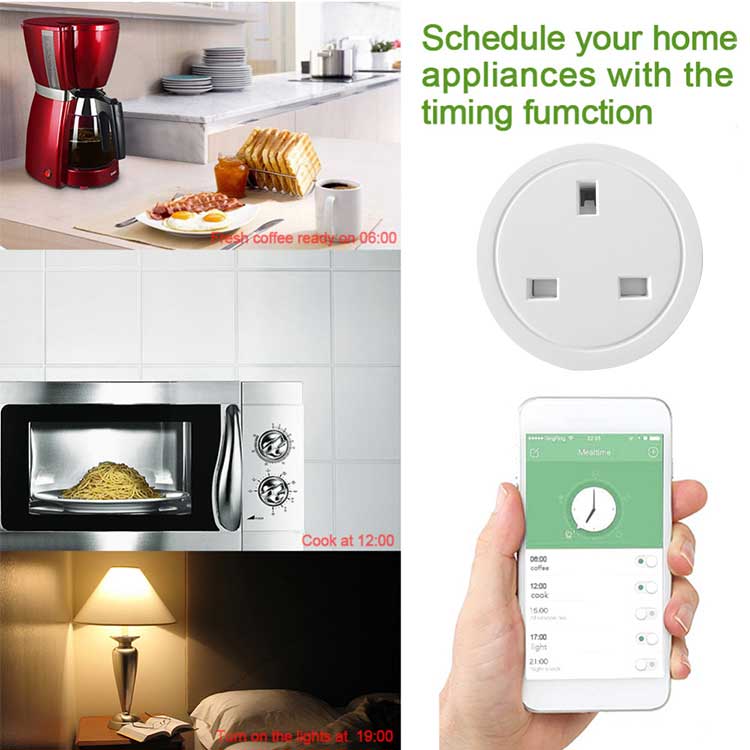 WiFi Smart Plug 16A with Power Monitoring