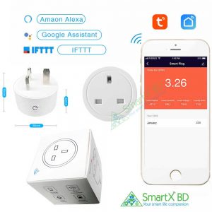 SmartX WiFi Smart Socket / Plug 16A UK Type with Power Monitoring