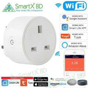 SmartX WiFi Smart Socket / Plug 16A UK Type with Power Monitoring
