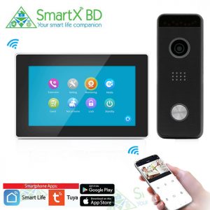 SmartX WiFi HD Video Doorbell & Door Phone with 10″ Display – Tuya Smart Life