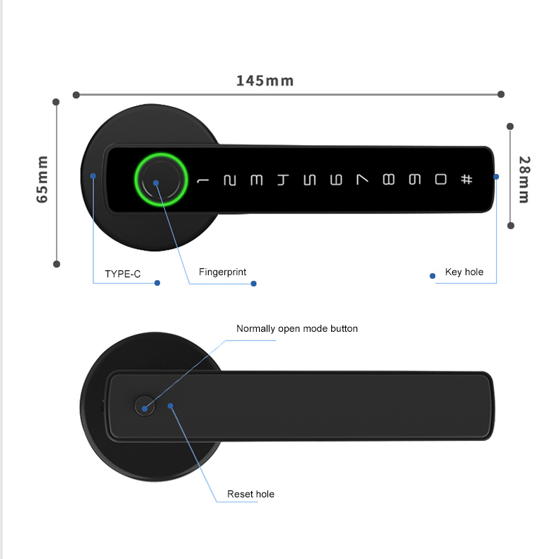 Tuya Bluetooth Smart Door Lock