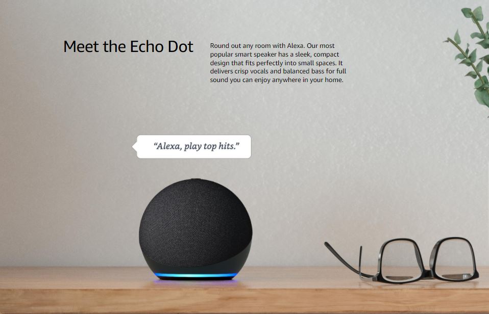Amazon Alexa Echo Dot 4th Gen