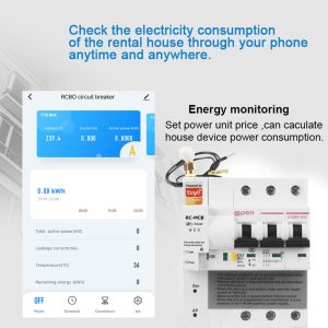 Tuya WiFi Smart 3 Phase Circuit Breaker 63A with Energy Monitoring