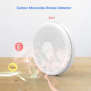 Tuya WiFi Smoke Detector with Carbon Monoxide Detector (Smoke & CO Detector Fire Alarm)