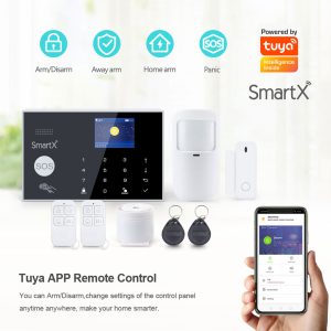 Smart WiFi GSM Alarm System with App, Call & SMS Alerts