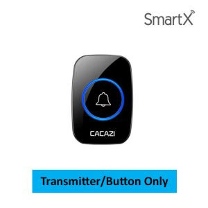 CACAZI Wireless Doorbell Transmitter/Button Only