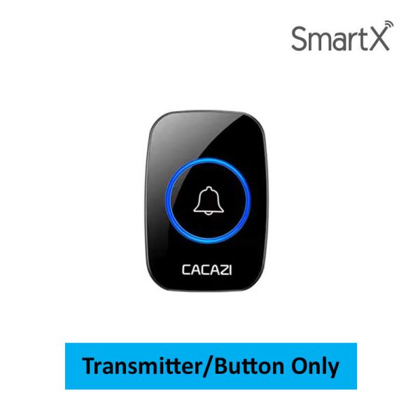 CACAZI Wireless Doorbell Transmitter/Button Only [main image]