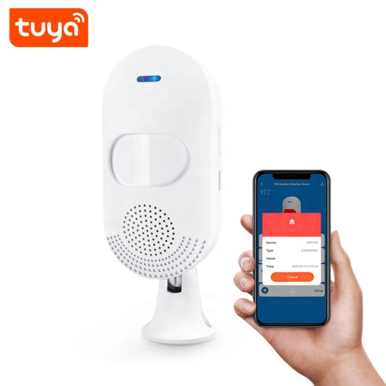 thumbnail image 2 of Tuya Smart WiFi PIR Motion Sensor – Infrared Detector For Home Security, Works With Alexa & Google 2 of 4
