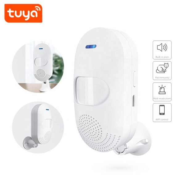 Tuya Smart WiFi PIR Motion Sensor with Sound Alarm image 2