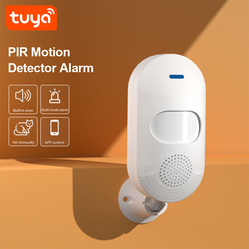 Tuya Smart WiFi PIR Motion Sensor with Sound Alarm bg image