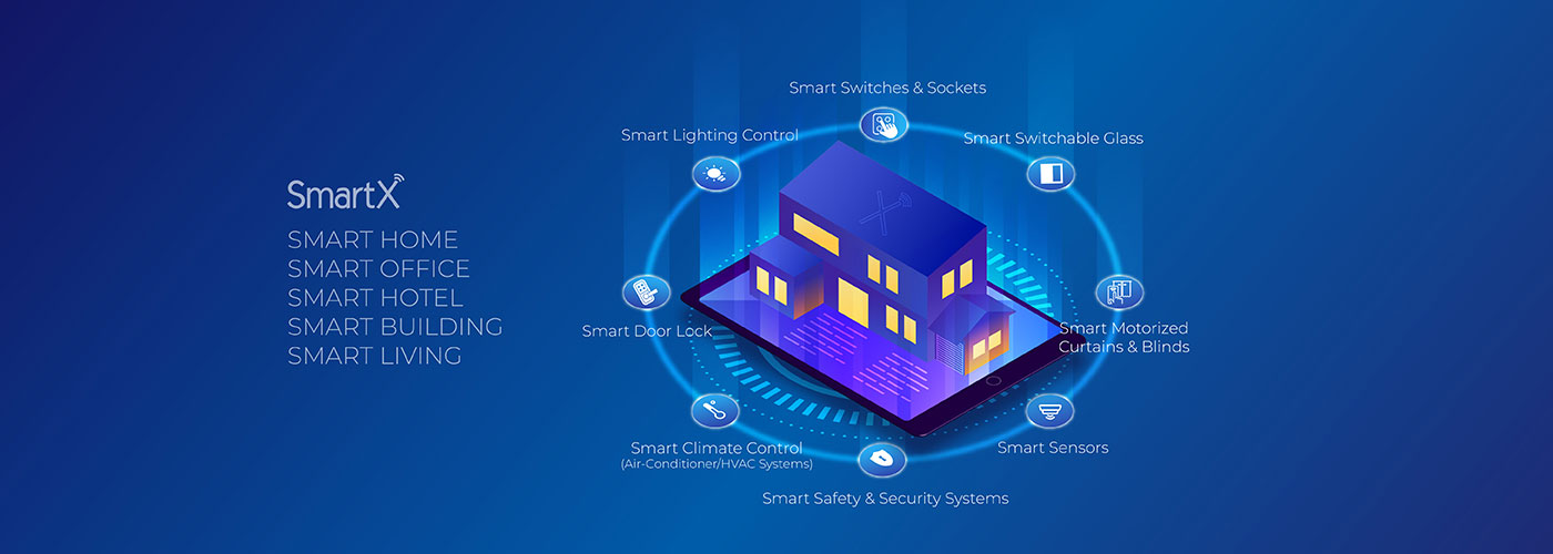 SmartX Smart Home Automation Banner 2025