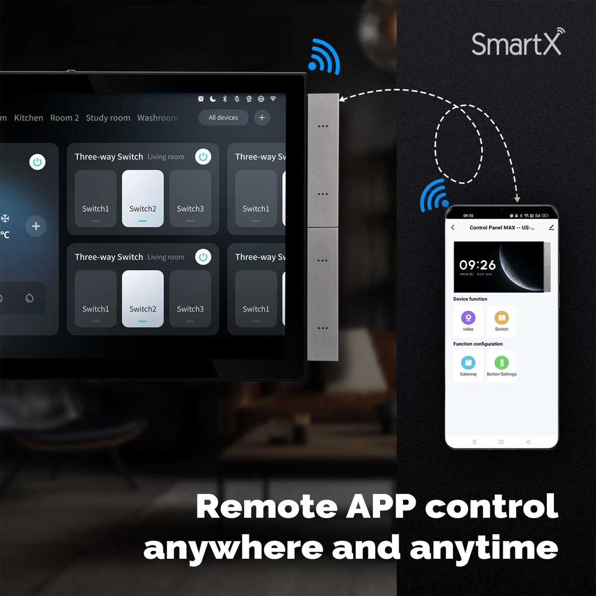 10.1 Inch Smart Home Central Control Panel Max with BLE ZigBee Gateway (bg 6)