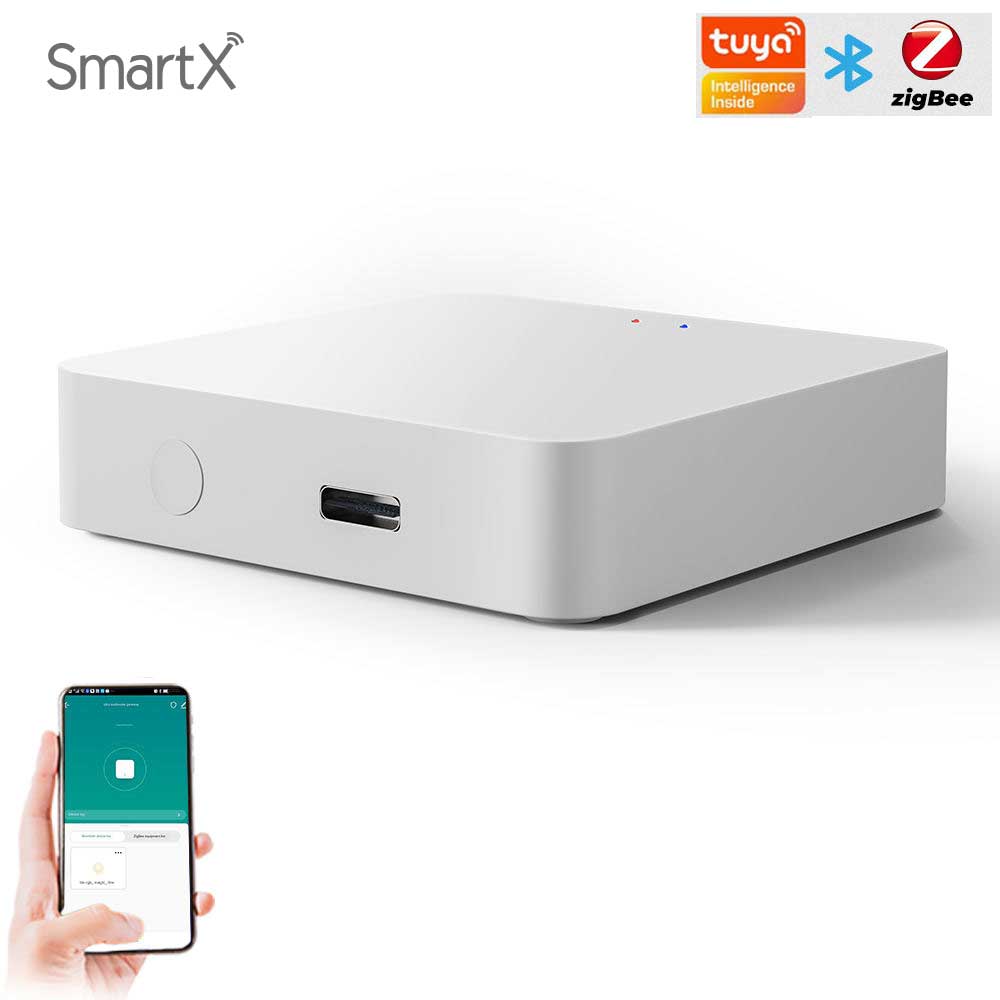 Tuya ZigBee & Bluetooth (BLE Mesh) Multi Mode Wireless Gateway Hub (main image)