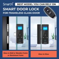Smart Door Lock for Frameless Glass Door: SmartX CP92 – 4 Years of Proven Reliability