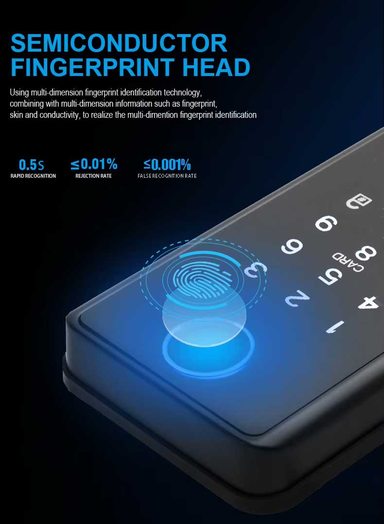 SmartX Tuya Bluetooth Smart Deadbolt Door Lock SX-DBL05 (background image 1)