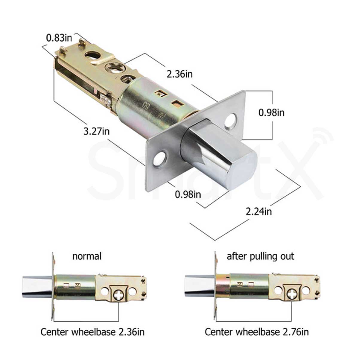 SmartX Tuya Bluetooth Smart Deadbolt Door Lock SX-DBL05 (background image 3)