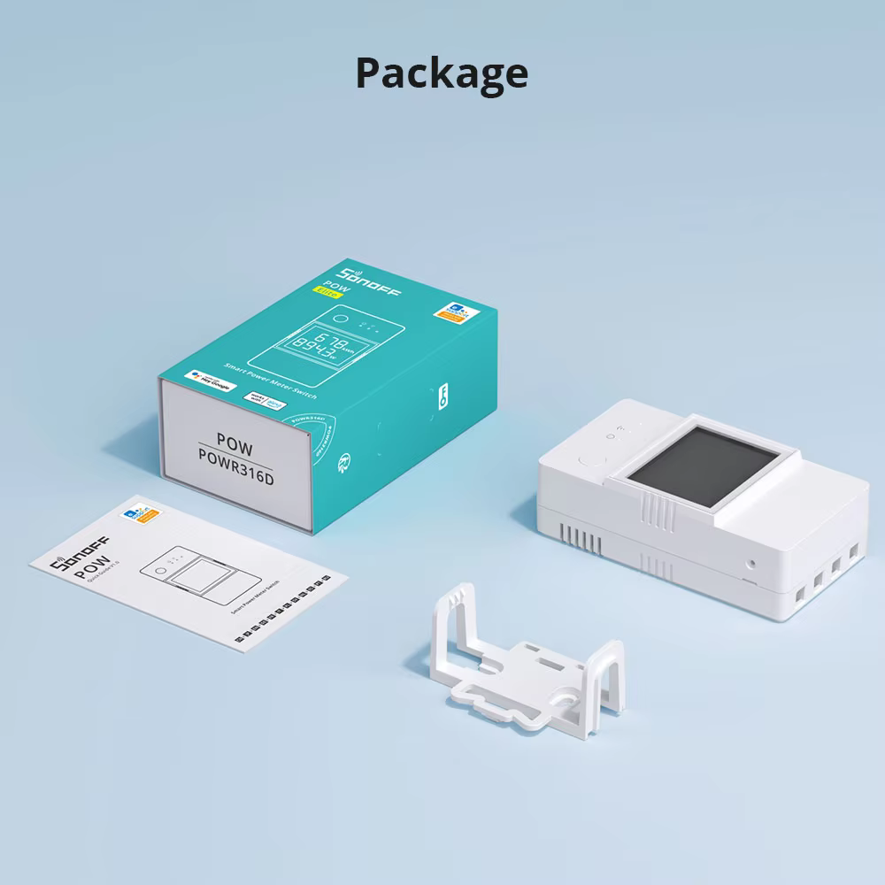 SONOFF POW Elite 20A POWR320D Smart Switch with LCD Screen