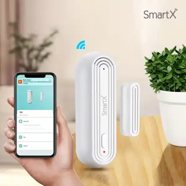 Tuya WiFi Smart Door & Window Sensor with 90dB Built-in Alarm