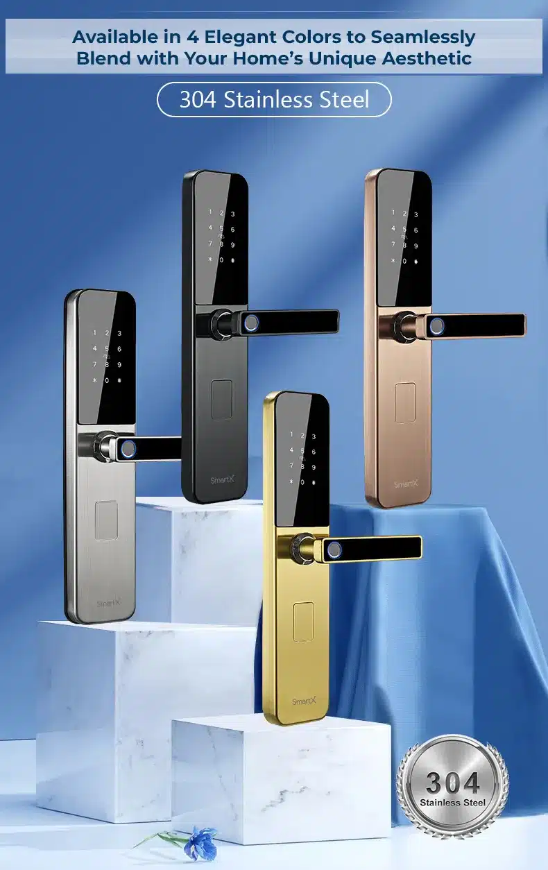 SmartX WiFi Smart Door Lock SX-780SS (color variants)