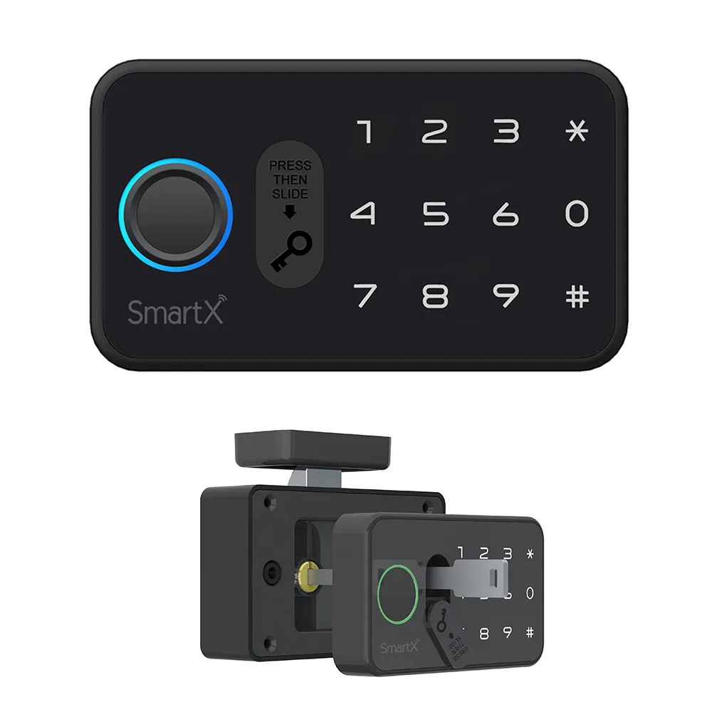 Tuya Bluetooth Smart Cabinet Drawer Lock with Manual Key Backup (SX-CL01-K) main image