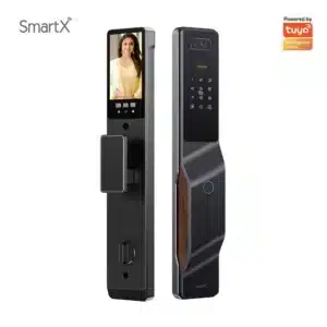 SmartX 3D Face Recognition & Palm Vein Smart Door Lock with Camera & Display (SX-C1Pro)