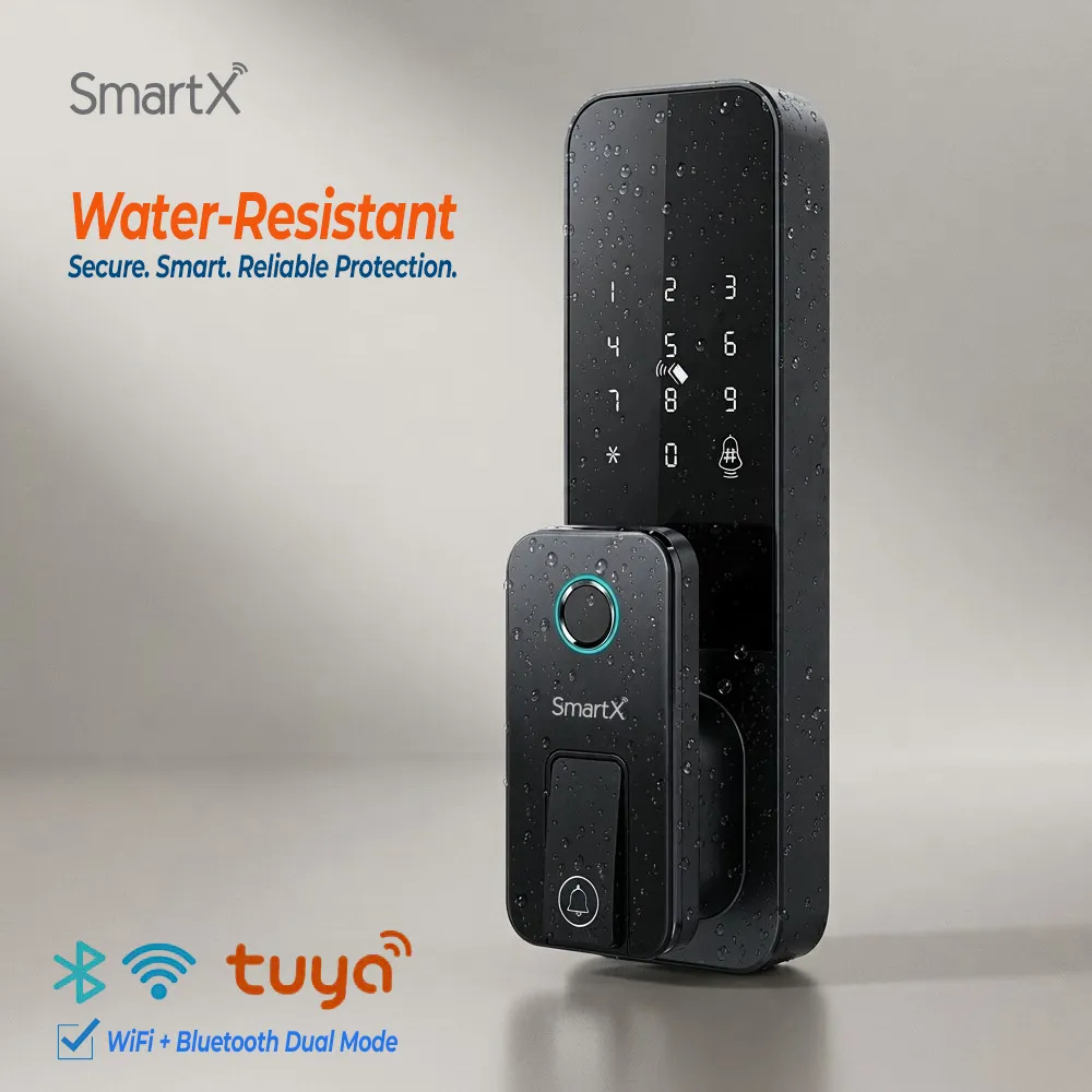 SmartX WiFi + Bluetooth Rim Lock (Latest Model) SX-RL61 - gallery image 1