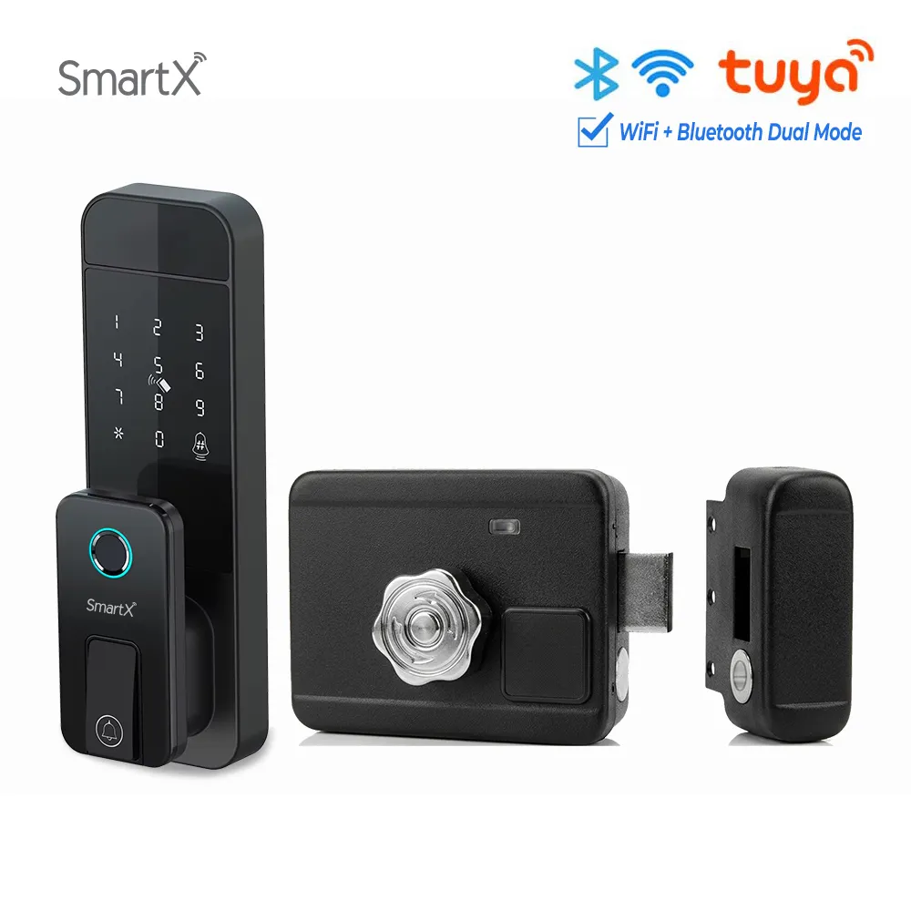 SmartX WiFi + Bluetooth Rim Lock (Latest Model) SX-RL61 - main image