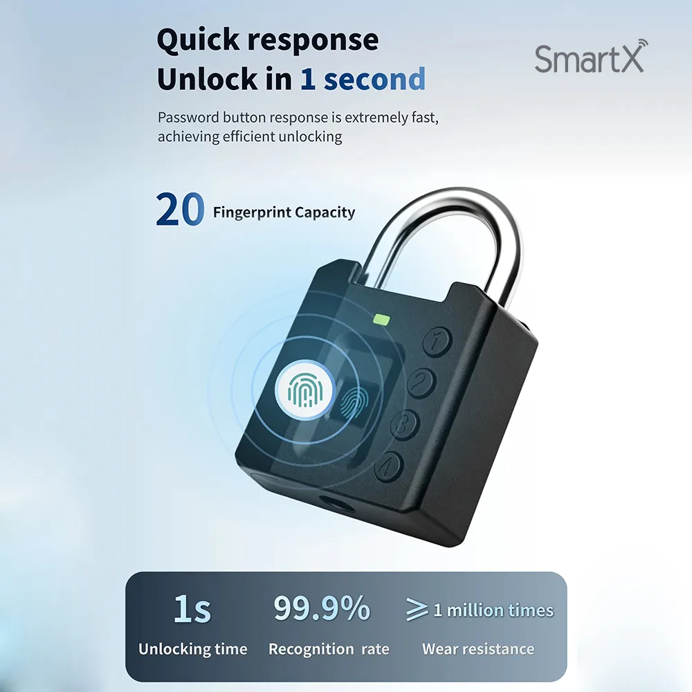 Tuya Bluetooth Smart Padlock (SX-PL705) gallery images